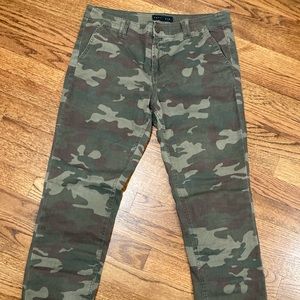Camo Skinny Pants